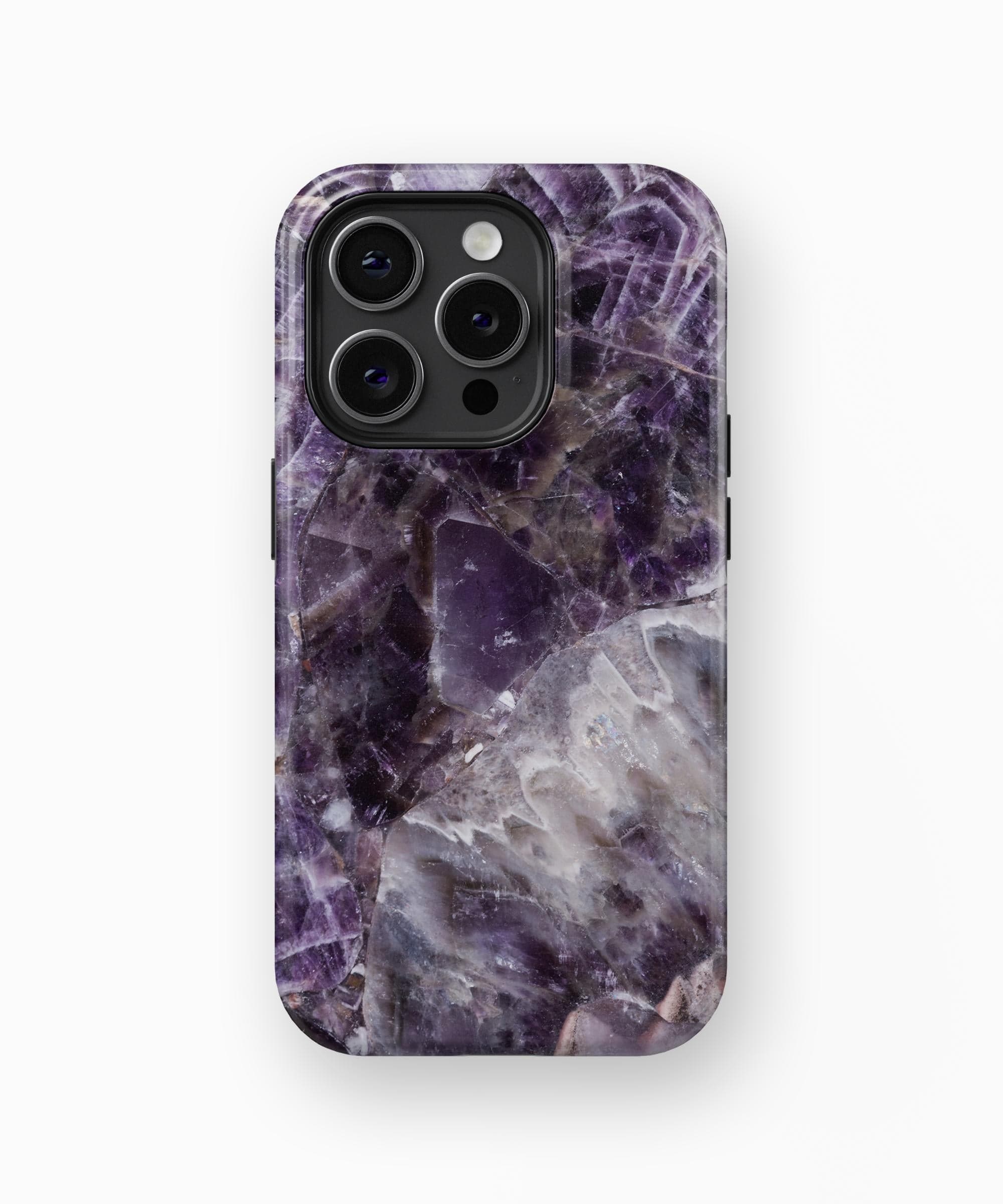 Violet Marble - iPhone Case
