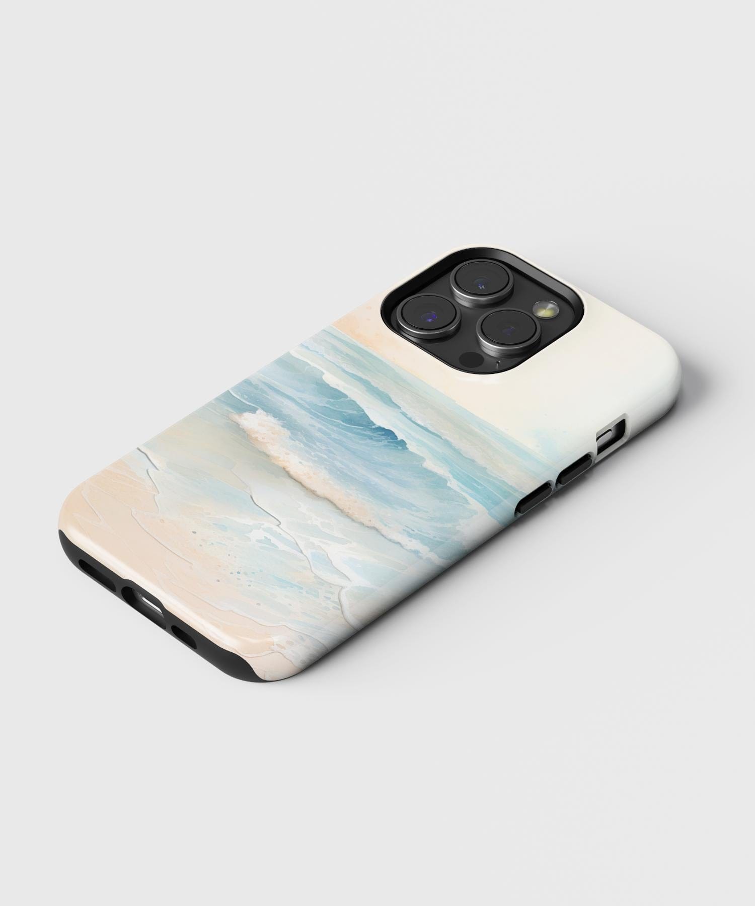 Watercolor Beach iPhone Case