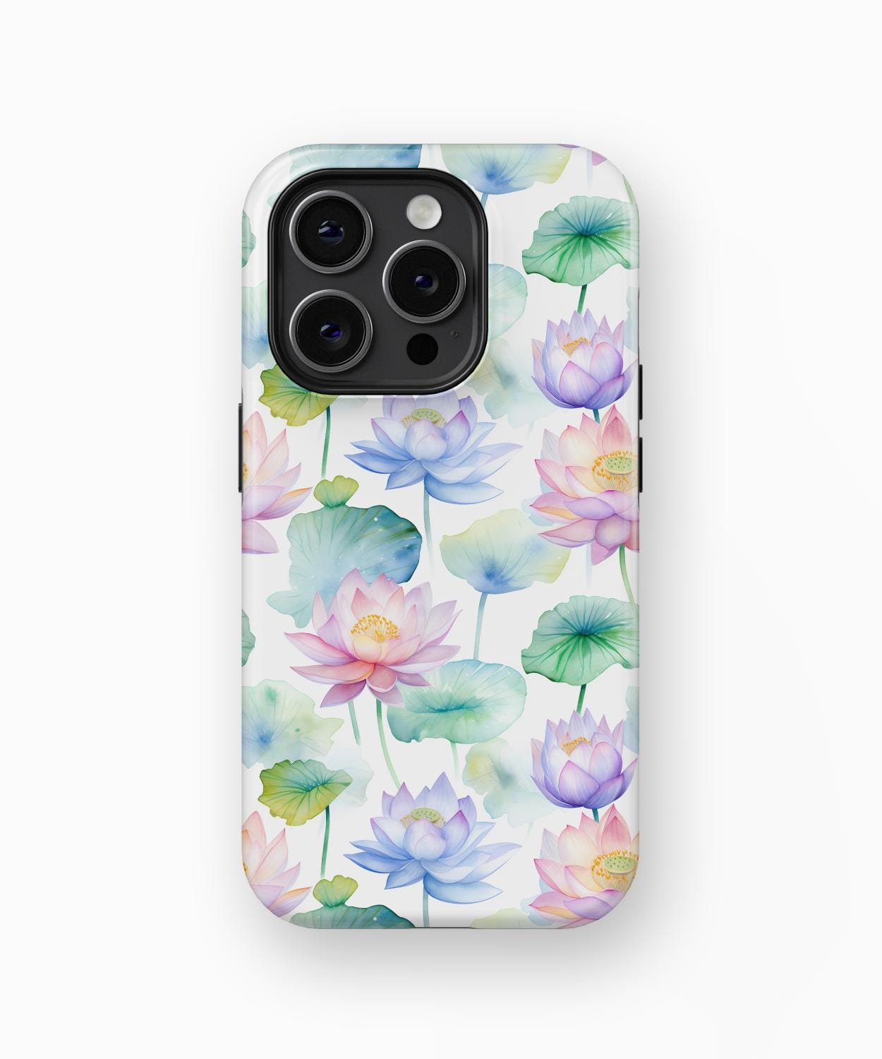 Watercolor Lotus iPhone Case