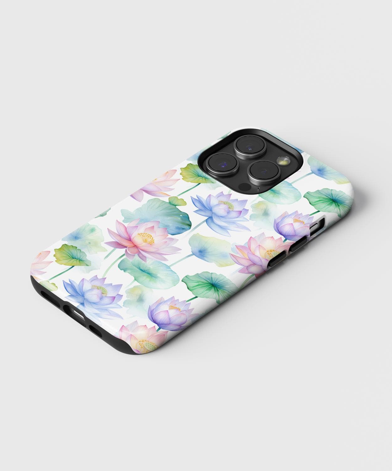 Watercolor Lotus iPhone Case