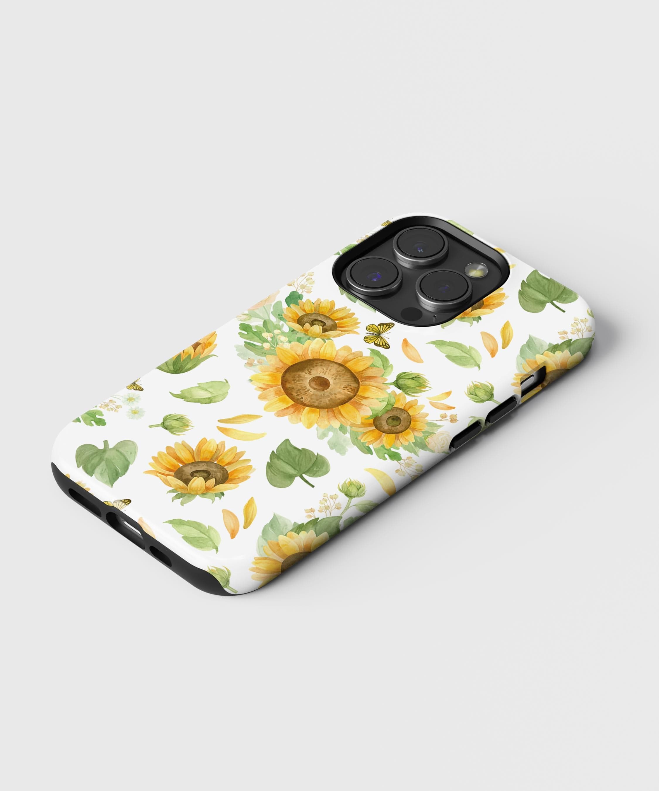 Watercolor Sunflower iPhone Case
