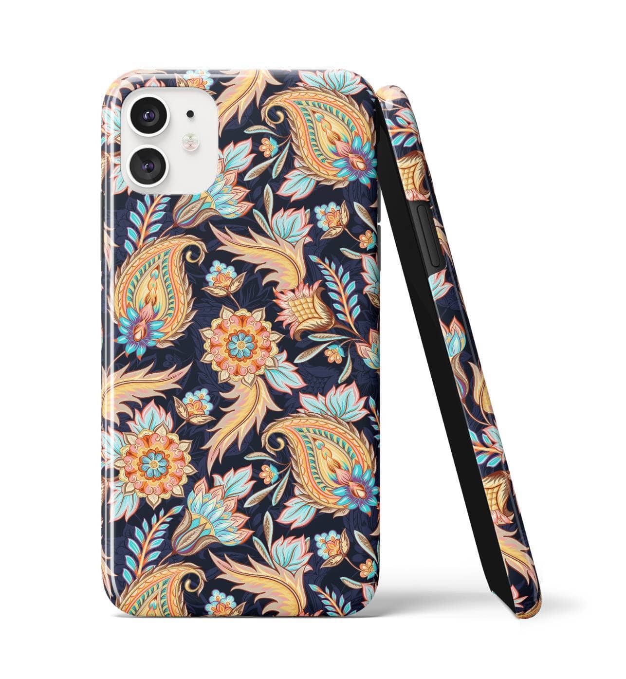 Wildflower Paisley iPhone Case